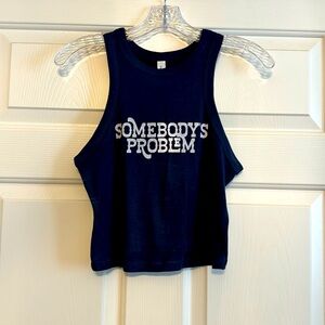 Somebody’s Problem Tank Top Sz Small